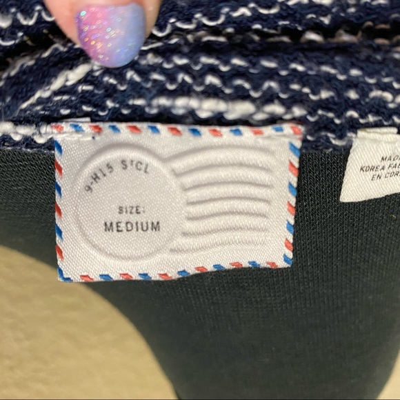 Anthropologie sz M Postmark too with lace sleeves - Picture 4 of 5